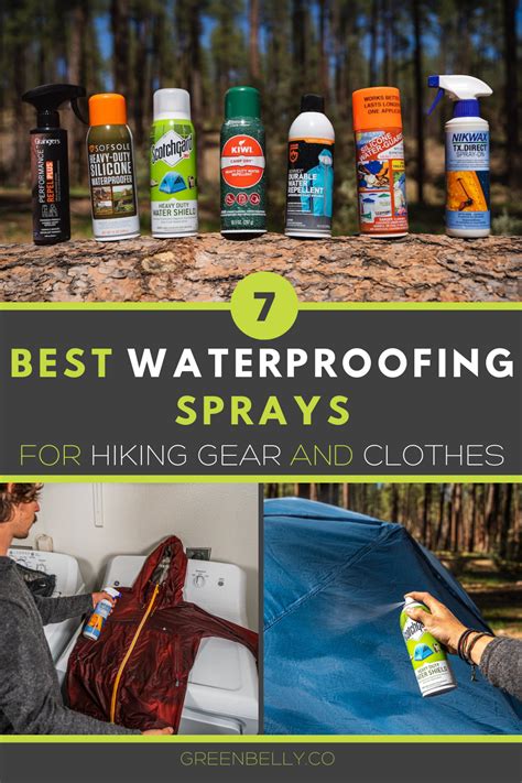 best waterproofing spray for backpacks.